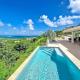 Villa Azur, panoramic view of Orient Bay, Orient Bay