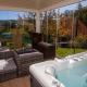Villa Sumbilla, Modern, with sauna, heated jacuzzi near Tuscany, Monghidoro