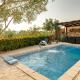 New villa with swimming pool, olive grove and sea view by Traveler tourist agency Krk ID 2201, Brzac (photo 6)