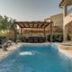 New villa with swimming pool, olive grove and sea view by Traveler tourist agency Krk ID 2201, Brzac (photo 9)