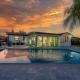 Tropical Jungle Pool House in West Palm minutes from the beach, downtown, & PBI!