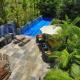 Villa Palmeras with jungle views pool near MA