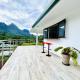 Moorea villa neuve, vue panoramique - Painapo Lodge Ho'e, Paopao (foto 6)