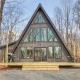 Modern A-frame in woods with Sauna, HotTub, Privacy, Albrightsville - Foto 3