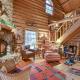 Handcrafted Log Home on River Near Crystal Mtn Thompsonville - Zdjęcie 1