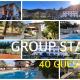 GROUP STAY VILLA - 40 Guests - PRIVATE POOL - TENNISCOURT - PRIVATE COOK - CONVERANCE ROOM villaitaly eu