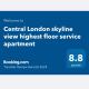 Central London skyline view highest floor service apartment, London - Foto 2
