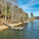 Boat Dock + Fire Pit! Woodsy Lake Glenville Cabin, Cullowhee