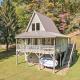 Tranquil Riverfront Living at Sasquatch Cabin!