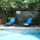 jolie location, maison avec piscine et joli jardin fleuri, à oppède dans le luberon en provence – 6 personnes, Oppède (Foto 3)