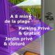 Studio proche plage - Parking gratuit et privé - Terrasse et petit jardin clôturé, Courseulles-sur-Mer - Fotografie 1