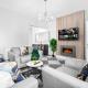 Stylish 4 Bedroom Townhouse - Edgbaston - Near Birmingham City Centre - Sleeps 8 - Parking - 578P