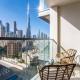 Silkhaus design 1BDR with Burj Khalifa view in new tower, Dubaj - Fotografie 2