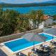 House CAPRI with heated pool and sea view Klimno - Fotografie 1