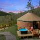 Modern Yurt w River Access, Hot Tub, WiFi & Grill Wardensville - Zdjęcie 1