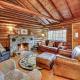 Michigan Log Cabin with Pere Marquette River Views