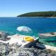 Beachfront Apartment in Tri Porte, with sea view, terrace, air conditioning, WiFi 5208-2, Potirna (zdjęcie 5)