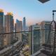Lux 1BR Apartment with Amazing view in Palace Residences Creek Harbor, Dubái - Foto 1