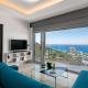 Rhodes Skyline Suite with out Door Jacuzzi Sea View A2, Ixia - Fotografie 5
