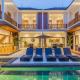 Villa Lima - 5 bdrs, BBQ, Living room with Ac and private pool Seminyak - Fotografie 6