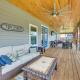 Riverfront Caddo Shack Home with Views and Fire Pit