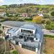 Beach side apartments in Pett Level near Rye in East Sussex, Pett