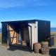 Unique luxurious cabin on sea view working croft, Garrabost