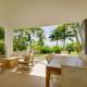 Apt sur la plage, RDC, vue mer, plage privée, Cap Malheureux