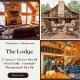The Lodge Large Cabin, 17 Acres, Playground, Forest Access, Pinedale
