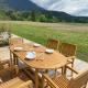 Entspannen im Holzchalet mit Panoramablick, Ruhe und Infrarotsauna