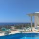 O Kairos , piscine, vue panoramique sur la mer, tranquillité, Makry Gialos