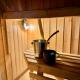 Leśna Chatka z prywatnym stawem, jezioro, sauna, Drzewiany (fotografie 8)
