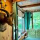 Leśna Chatka z prywatnym stawem, jezioro, sauna, Drzewiany (fotografie 5)