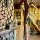 Leśna Chatka z prywatnym stawem, jezioro, sauna, Drzewiany (fotografie 7)