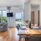 DIMITRA apartment with private pool and sea view -the ground floor of a two storey building, Daratso (photo 4)