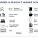 2 baños! Piso grande 100 m2 y Garaje gratis, Мадрид - Фото 2
