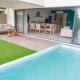 Superb apartment with swimming pool in residence, Tamarin