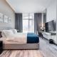 A Living Stylish Studio Apartment With Partial Burj & Canal View at Prive B 1417, Dubaj - Fotografie 5
