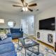 High Point Townhome with Patio, 1 Mi to Main Street!, High Point