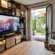 Boho style apartment - 8 mins from Paris Center - Garden and underground parking, Clamart