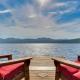 Waterfront Lake George Lodge with Boat Dock and Deck!, Putnam Station