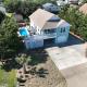 Somewhere On A Beach - 4 bedroom -Private Pool - Hot Tub - Fire Pit - Game Room - Horseshoe Pits - Walk to beach, Sound, arcade and go carts!