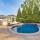 New Jersey Home with Private Office and Backyard Oasis, Brick