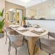 3 King Beds - 7mins to Dubai Mall - High Floor Sun Set and Sea View, Dubái - Foto 10