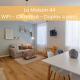 La Maison 44 - Duplex T3 - Clim, calme, Via Rhôna, Montélimar