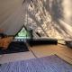 Camping la Kahute - Tente lodge au coeur de la forêt, Carcans (fotografie 6)