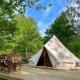 Camping la Kahute - Tente tipi au coeur de la fôret, Carcans (fotografie 3)