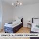 NEU Easy Sleep - FeWo mit 3 Zimmern bis 6 Personen, 5 Einzelbetten oder 2 Doppelbetten und 1 Schlafcouch, Küche, Tageslichtbad - Monteure willkommen, Bayreuth - Kuva 4