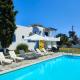 Navy Greece Villa with swimming pool & sea view