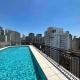 LK1005 Espaçoso Apartamento Com Vista da Vibrante Rua Augusta, San Paolo - Foto 9